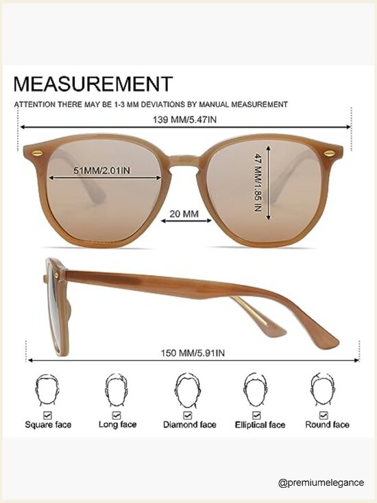 Hexagonal Trendy Polarized Sunglasses for Women main image 6